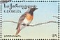 Common Redstart Phoenicurus phoenicurus  1996 Birds Sheet