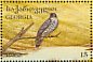 Eurasian Hobby Falco subbuteo  1996 Birds Sheet