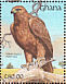 Tawny Eagle Aquila rapax  1991 The birds of Ghana Sheet
