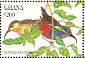 Superb Sunbird Cinnyris superbus  1994 Birds of Ghana Sheet