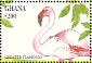 Greater Flamingo Phoenicopterus roseus  1994 Birds of Ghana Sheet