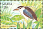 Black-crowned Night Heron Nycticorax nycticorax  1994 Birds of Ghana Sheet