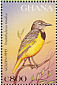 Golden Pipit Tmetothylacus tenellus  1997 Birds of Africa Sheet