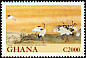 Red-crowned Crane Grus japonensis  2001 Philanippon 01 6v set