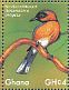 Spectacled Monarch Symposiachrus trivirgatus  2017 Colorful birds Sheet