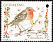 European Robin Erithacus rubecula  1994 Christmas 