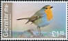 European Robin Erithacus rubecula  2023 Wildlife 6v set