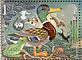 Mallard Anas platyrhynchos  1991 Greetings stamps 10v booklet