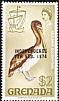 Brown Pelican Pelecanus occidentalis  1974 Overprint INDEPENDENCE... on 1968.01, 1969.01-02 