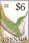 Antillean Crested Hummingbird Orthorhyncus cristatus  1992 Genova 92  MS