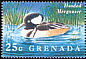 Hooded Merganser Lophodytes cucullatus  1995 Water birds of the world 