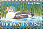 King Eider Somateria spectabilis  1995 Water birds of the world Sheet
