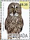 Great Grey Owl Strix nebulosa  2015 Owls Sheet