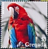 Scarlet Macaw Ara macao  2022 Scarlet Macaw Sheet