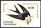 Swallow-tailed Kite Elanoides forficatus  1985 Audubon 
