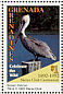 Brown Pelican Pelecanus occidentalis  1995 Sierra Club 9v sheet