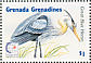 Great Blue Heron Ardea herodias  1995 Birds of the Caribbean Sheet