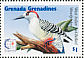 West Indian Woodpecker Melanerpes superciliaris  1995 Birds of the Caribbean Sheet