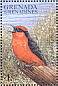Scarlet Flycatcher Pyrocephalus rubinus  1999 Flora and fauna 9v sheet