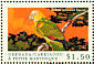 Yellow-headed Amazon Amazona oratrix  2000 Birds of the Caribbean Sheet