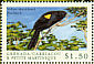 Yellow-shouldered Blackbird Agelaius xanthomus  2000 Birds of the Caribbean Sheet