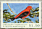 Scarlet Tanager Piranga olivacea  2000 Birds of the Caribbean Sheet