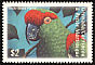 Thick-billed Parrot Rhynchopsitta pachyrhyncha  2000 Stamp Show 2000 4v set