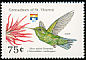 Blue-tailed Emerald Chlorostilbon mellisugus  1992 Hummingbirds, Genova 92 