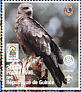 Yellow-billed Kite Milvus aegyptius  1998 Animals, World jamboree Chile 1999, Rotary, Lions Sheet