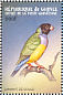 Gouldian Finch Chloebia gouldiae  1999 Passerine birds of the world Sheet