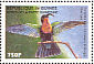 Purple-throated Carib Eulampis jugularis  1999 Hummingbirds Sheet