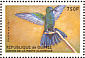 Green Mango Anthracothorax viridis  1999 Hummingbirds Sheet