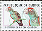 Red-fronted Parrot Poicephalus gulielmi  2001 Parrots Sheet without surrounds
