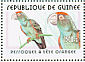 Red-fronted Parrot Poicephalus gulielmi  2001 Parrots Sheet with surrounds