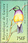 Variable Sunbird Cinnyris venustus  2001 Philanippon 01 Sheet