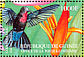 Purple-throated Carib Eulampis jugularis  2002 Caribbean Hummingbirds Sheet