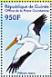 Great White Pelican Pelecanus onocrotalus  2002 Philanippon 01 Sheet
