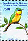 Little Bee-eater Merops pusillus  2002 Philanippon 01 Sheet
