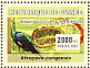 Green Peafowl Pavo muticus  2007 Peafowl and fruit Sheet