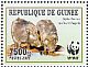 Yellow-billed Oxpecker Buphagus africanus  2009 WWF Sheet with two 4v sets