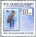Pearl-spotted Owlet Glaucidium perlatum  2009 Owls, stamp on stamp Sheet