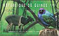 Purple Starling Lamprotornis purpureus  2012 Endangered animals in West Africa Sheet