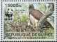 Martial Eagle Polemaetus bellicosus  2013 WWF Sheet with 4 sets