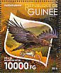 Golden Eagle Aquila chrysaetos  2015 Birds of prey Sheet