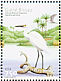 Little Egret Egretta garzetta  2001 Water birds Sheet