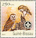 African Grass Owl Tyto capensis  2001 Owls, Scouts Sheet