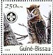 Long-eared Owl Asio otus  2001 Owls, Scouts Sheet