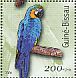 Blue-and-yellow Macaw Ara ararauna  2001 Parrots Sheet