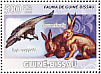 Rüppell's Vulture Gyps rueppelli  2008 Hares and birds of prey Sheet