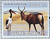 Saddle-billed Stork Ephippiorhynchus senegalensis  2008 Antelopes and birds  MS